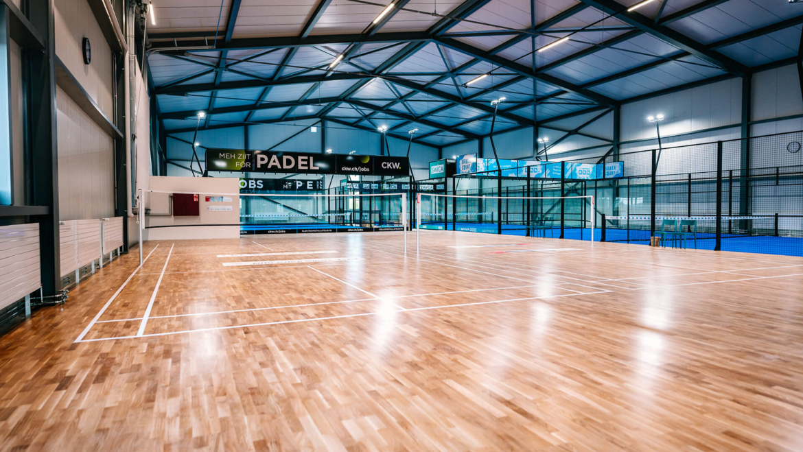 Padel, Boulder & Badminton Arena Sursee – Wo finde ich was?